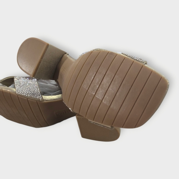 Reaction Kenneth Cole Women Mix X-Band Ankle Strap Sandal Size US 8.5M *Read - Picture 11 of 16